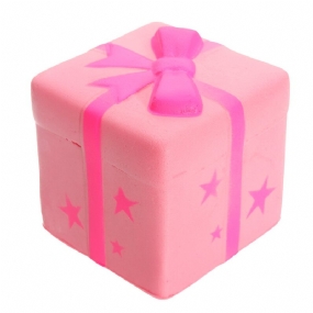 Darčeková Krabička Cake Squishy Toy Darčekový Remienok Na Telefón 7.5 cm Pomaly Stúpajúci S Obalom Kolekcia Plyšová Hračka