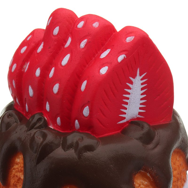 Darčeková Plyšová Hračka Z Kolekcie Jahodová Čokoládová Torta Squishy Slow Rising Collection