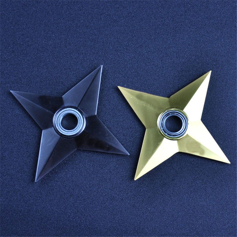 Detská Stolová Hračka So Špirálovým Ložiskom Na Prstoch Pre Dospelých V Zlatej Farbe Hand Spinner Fidget Edc