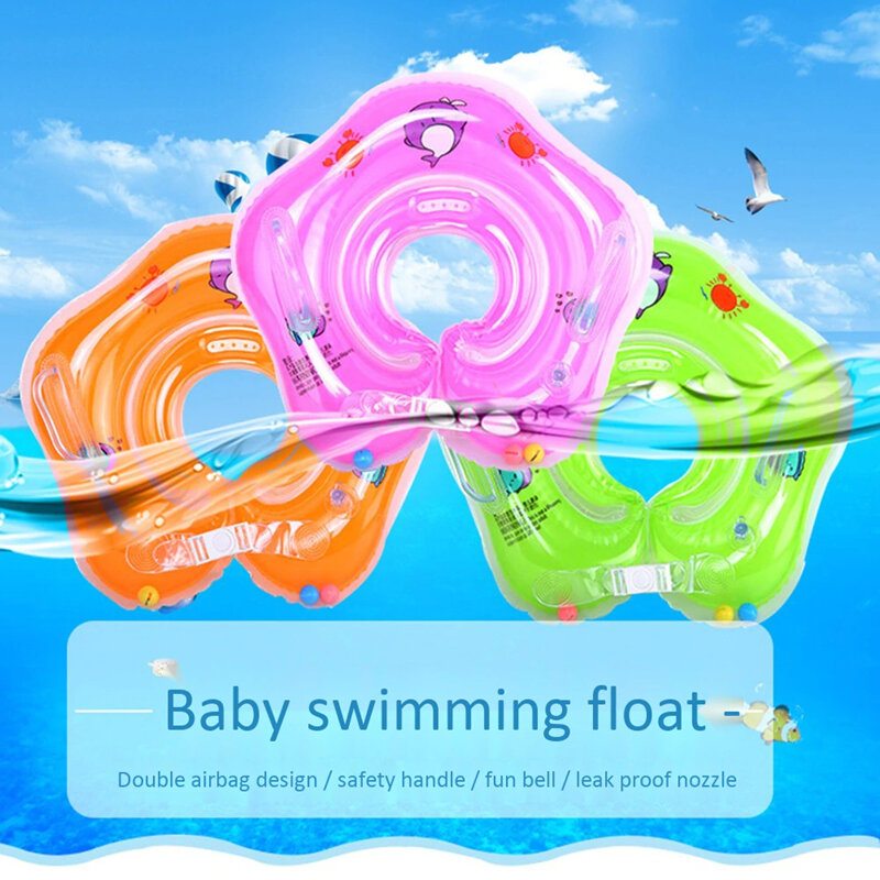Doplnky Na Plávanie Pre Bábätká Krúžok Na Krk Bezpečnostný Plavák Pre Dojčatá Kruh Na Kúpanie Nafukovacia Nafukovačka Flamingo Voda