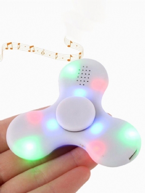 Hand Spinner Nabíjateľná Hudba Led Fidget Finger Focus Miniaplikácia Na Zníženie Stresu