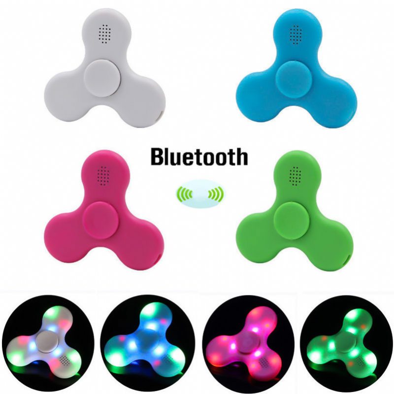 Hand Spinner Nabíjateľná Hudba Led Fidget Finger Focus Miniaplikácia Na Zníženie Stresu