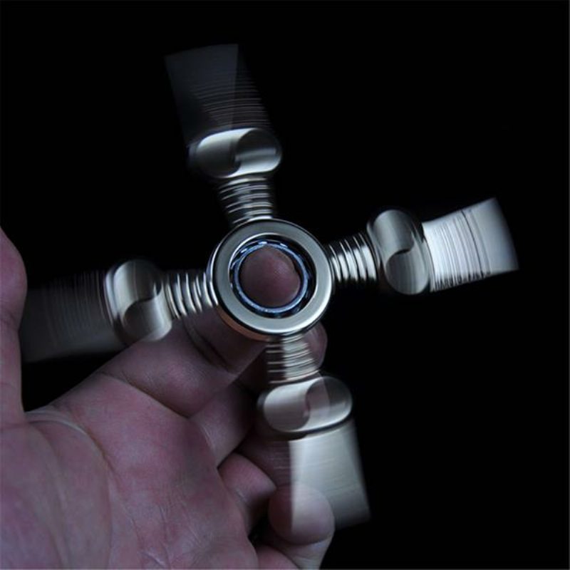 Hand Spinner Tri Fidget Metal Finger Spin Focus Edc Toys Na Rotačné Uvoľnenie Stresu