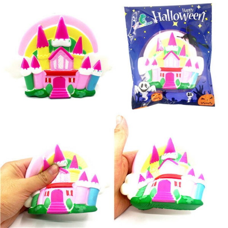 Hračka Chameleon Squishy Halloween Castle Pomaly Rastúca 16x11x4cm S Originálnym Balením