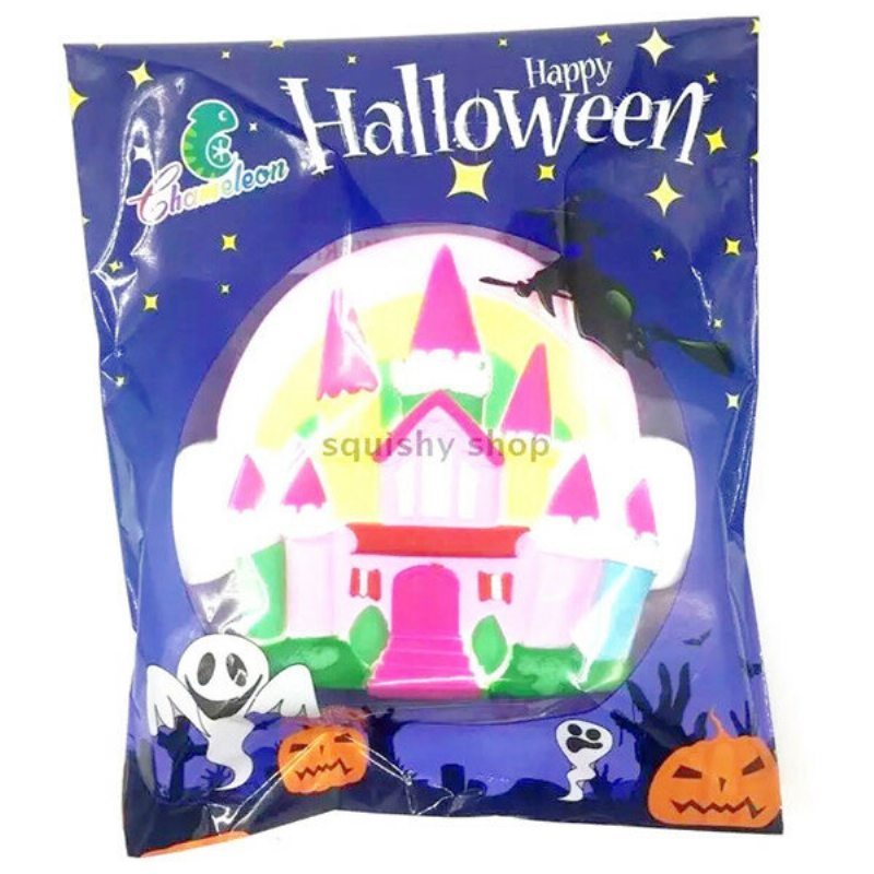 Hračka Chameleon Squishy Halloween Castle Pomaly Rastúca 16x11x4cm S Originálnym Balením