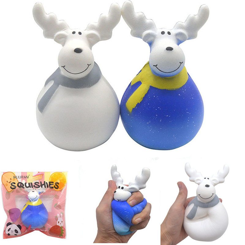 Ikuurani Elk Galaxy Squishy Pomaly Stúpajúci S Obalom Plyšová Hračka