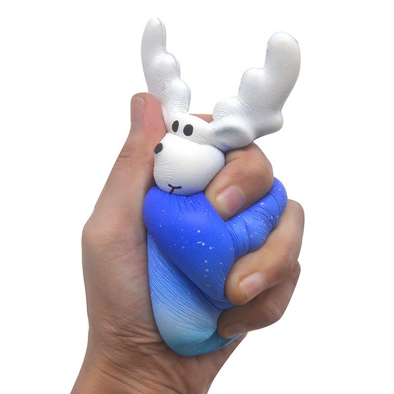 Ikuurani Elk Galaxy Squishy Pomaly Stúpajúci S Obalom Plyšová Hračka