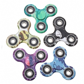 Kamufláž Rotačný Fidget Hand Spinner Adhd Autizmus Končeky Prstov Prsty Gyro Znížte Stres