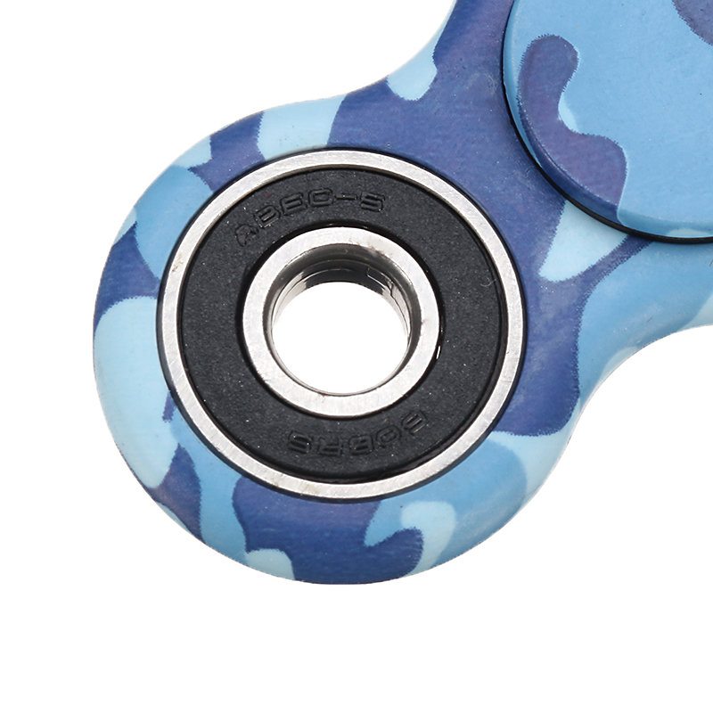 Kamufláž Rotačný Fidget Hand Spinner Adhd Autizmus Končeky Prstov Prsty Gyro Znížte Stres