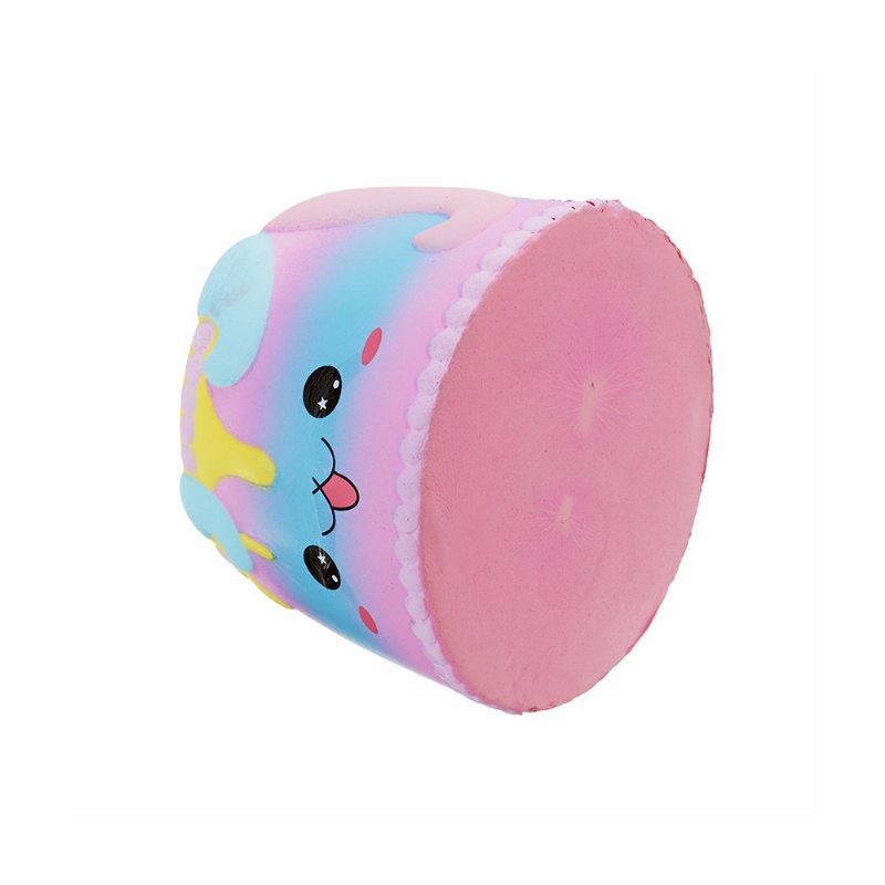 Kawaii Crown Cake Squishy Cute Soft Solw Rising Hračka Cartoon Darčeková Kolekcia S Balením