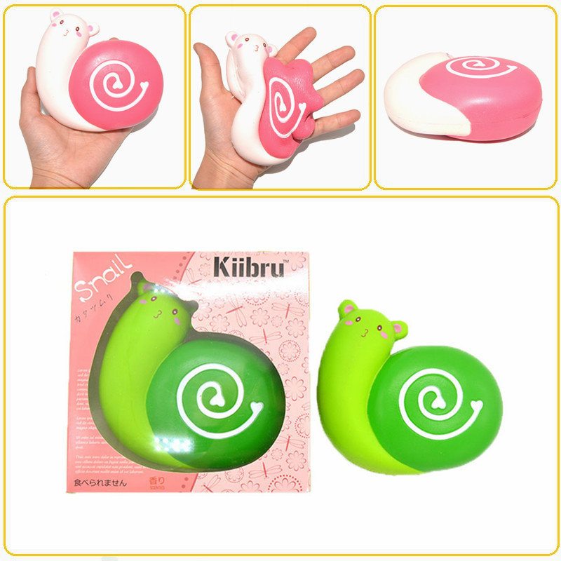 Kiibru Squishy Slimák Jumbo 12 cm Pomaly Rastúce Voňavé Originálne Balenie Kolekcia Darčeková Dekoračná Hračka