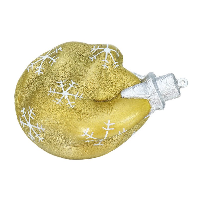 Kreslené Pu Vianočné Gule Squishy Toys 9.5 cm Pomalé Stúpanie S Obalom Kolekcia Darčeková Plyšová Hračka