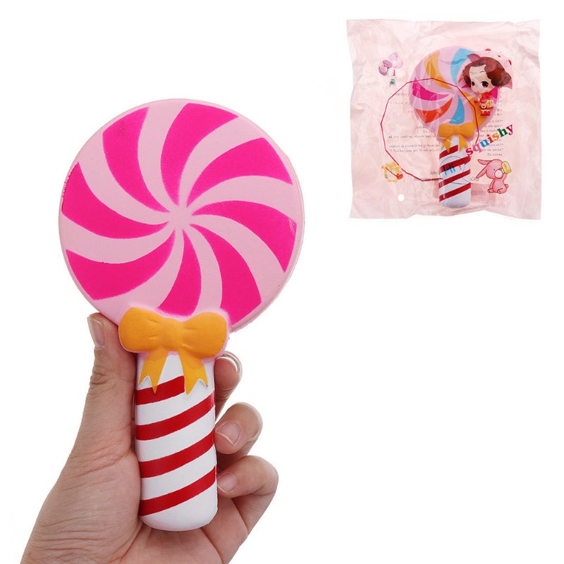 Lollipop Squishy Pomaly Rastúca Hračka Darčeková Dekorácia S Balením