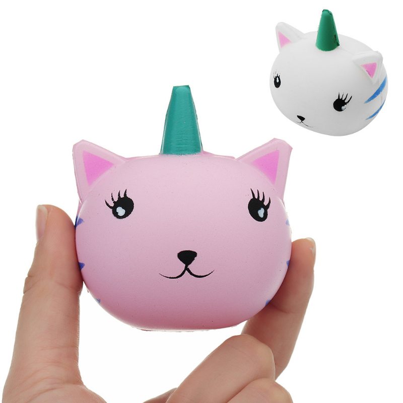 Mačka Unicorn Cat Squishy Slow Rising Collection Darčeková Dekoračná Plyšová Hračka