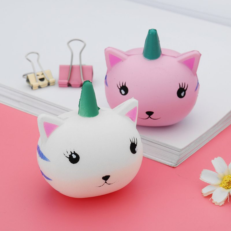 Mačka Unicorn Cat Squishy Slow Rising Collection Darčeková Dekoračná Plyšová Hračka