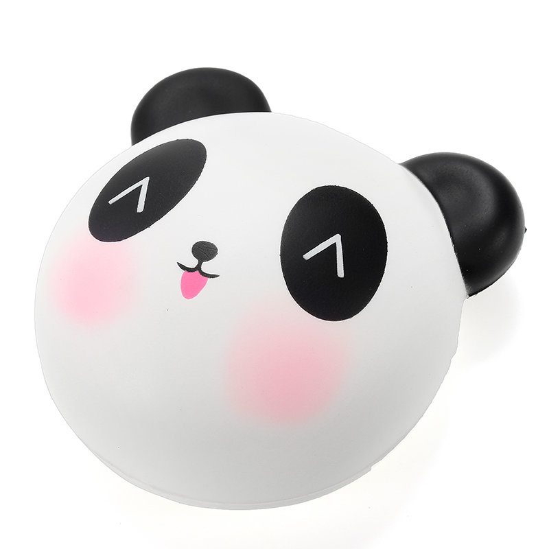 Meistoyland Squishy Panda Bun 8 cm Pomaly Rastúca S Obalom Kolekcia Darčeková Dekorácia Plyšová Hračka