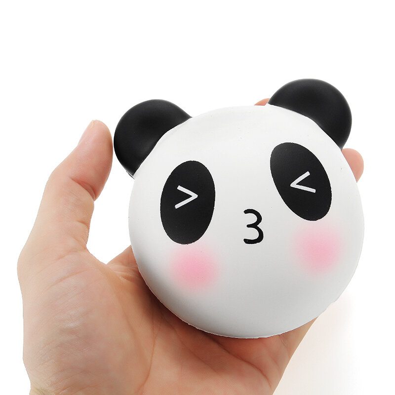 Meistoyland Squishy Panda Bun 8 cm Pomaly Rastúca S Obalom Kolekcia Darčeková Dekorácia Plyšová Hračka