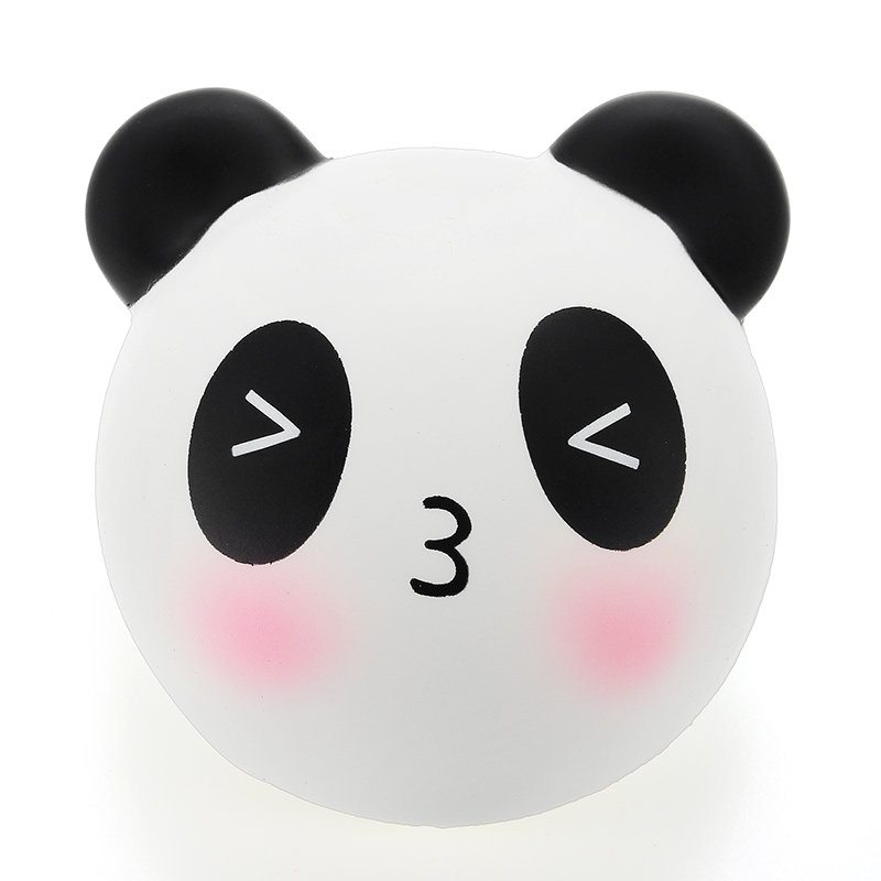 Meistoyland Squishy Panda Bun 8 cm Pomaly Rastúca S Obalom Kolekcia Darčeková Dekorácia Plyšová Hračka