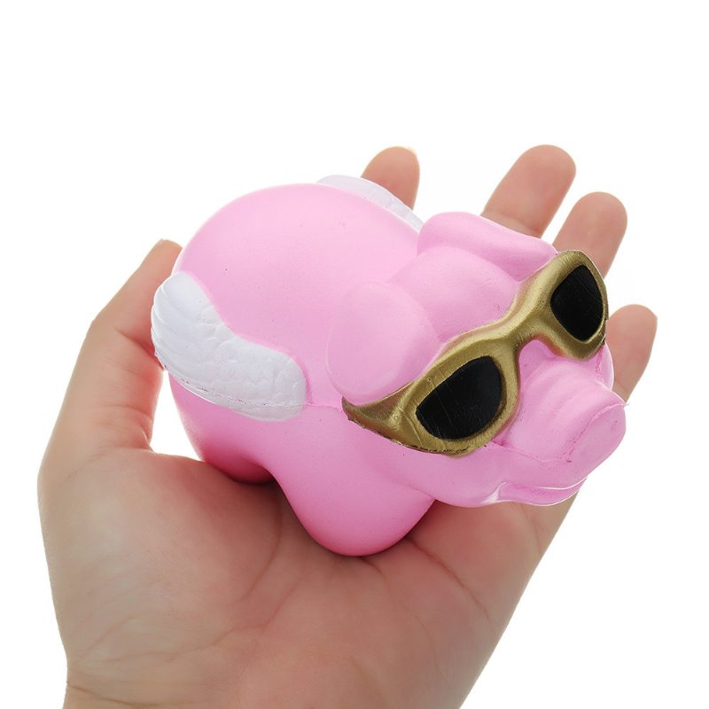 Okuliare Piggy Squishy Pomalé Stúpanie S Obalom Kolekcia Darčeková Plyšová Hračka