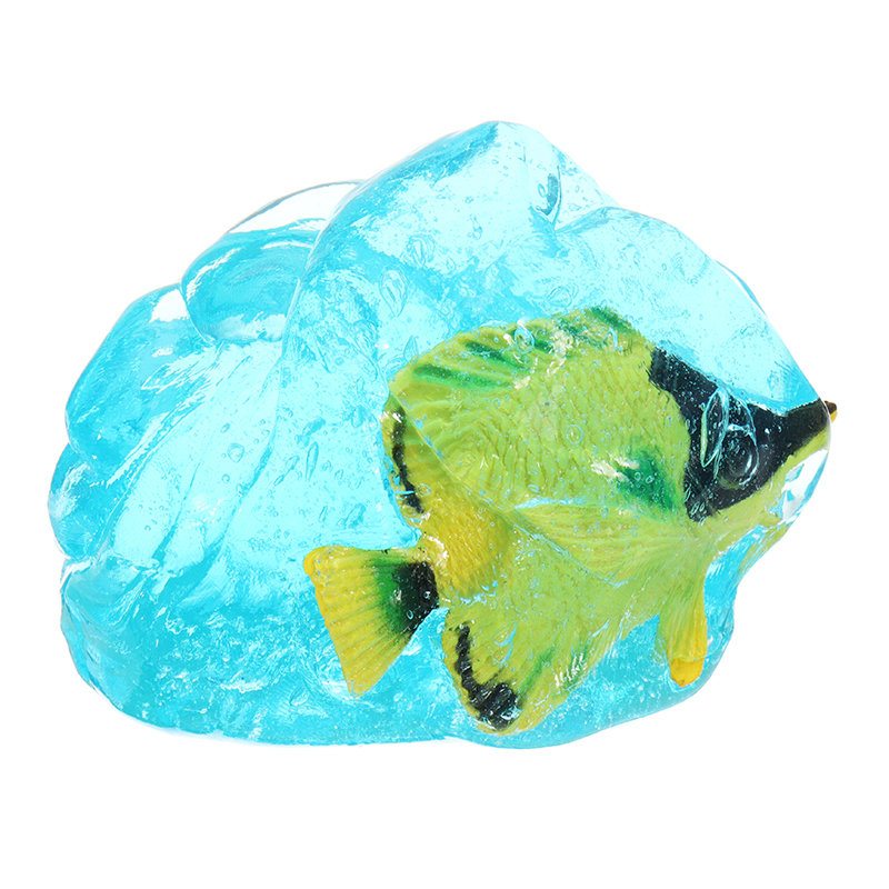 Sea Creatures Crystal Slime Diy Transparentný Slizový Tmel Antistresový