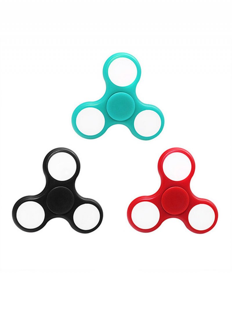 Sparkle Led Hand Spinner Flash Finger Edc Reliev Stress Fidget Stolná Hračka