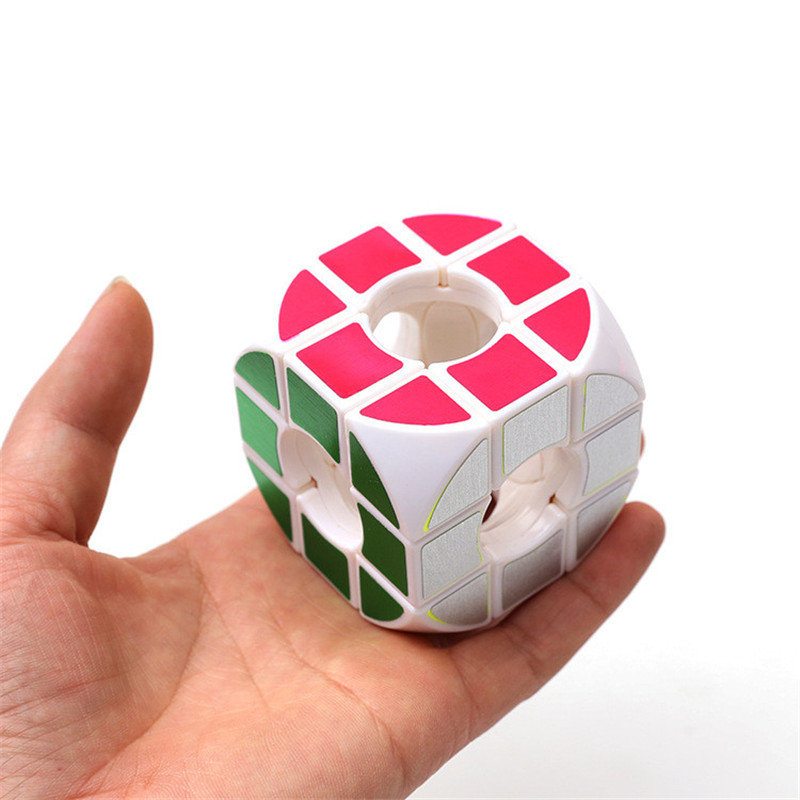 Square Arc Hollow Three - Order Cube Úzkosť Úľava Od Stresu Hračky Fidget Zameranie Pozornosti Dospelí