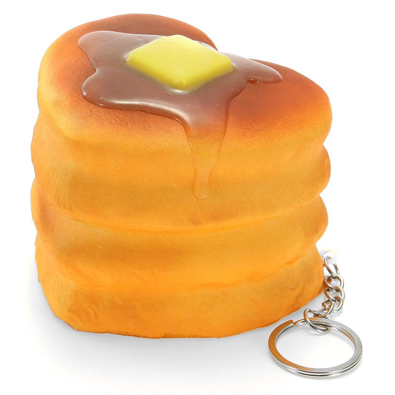 Squishy Love Cake 8 cm Mäkká Kolekcia Darček Dekor Taška Na Telefón Popruh Keychain Toy