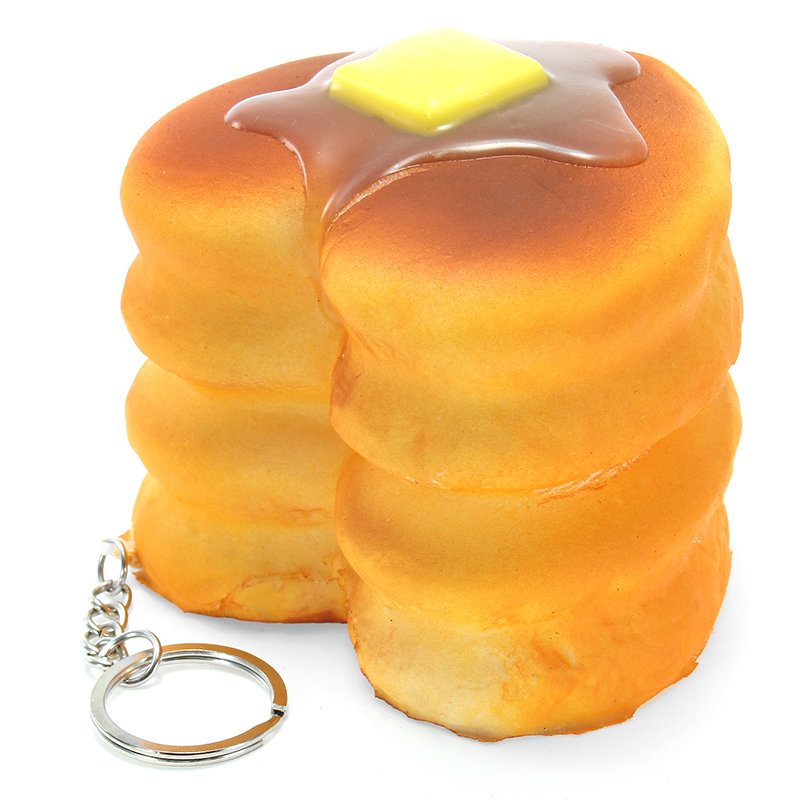 Squishy Love Cake 8 cm Mäkká Kolekcia Darček Dekor Taška Na Telefón Popruh Keychain Toy