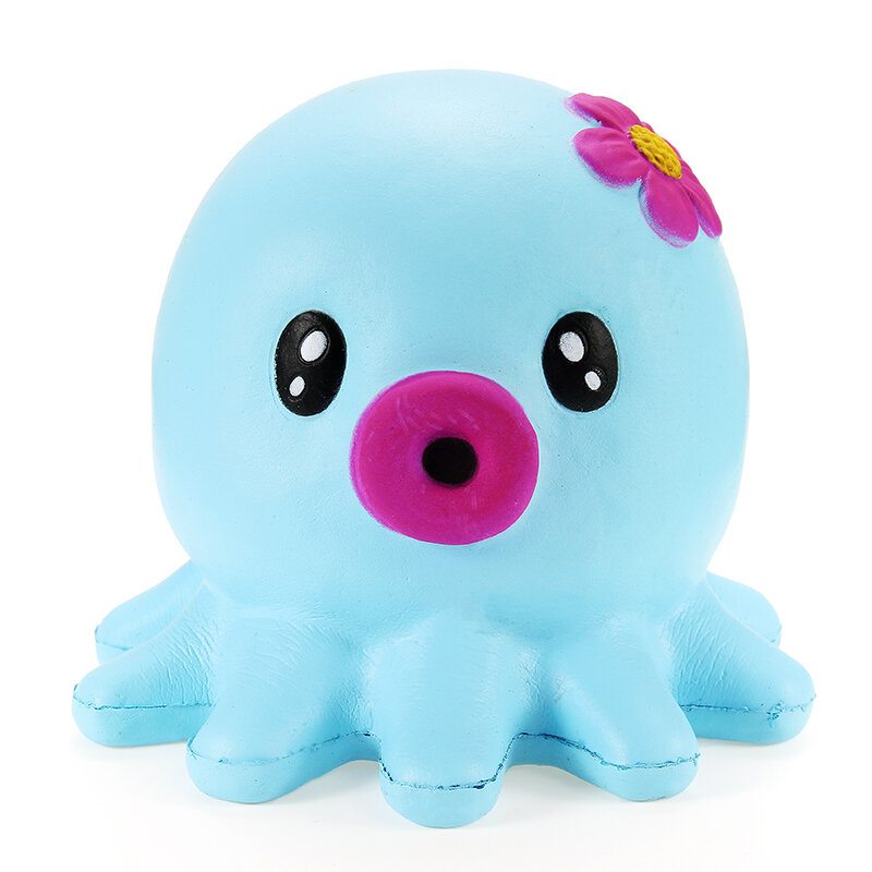 Squishy Octopus Jumbo 14 cm Pomaly Rastúca Kolekcia Darčeková Dekorácia Mäkká Stláčacia Hračka