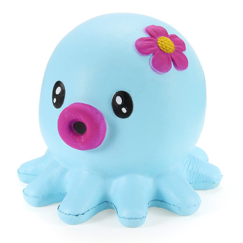 Squishy Octopus Jumbo 14 cm Pomaly Rastúca Kolekcia Darčeková Dekorácia Mäkká Stláčacia Hračka