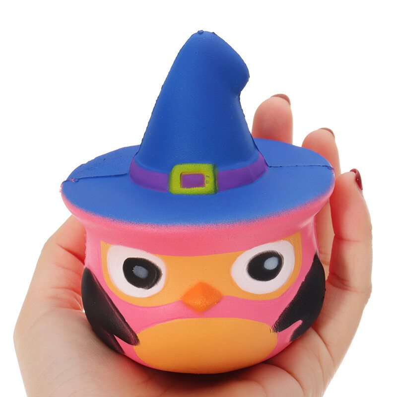 Squishy Pumpkin Bird Pomaly Rastúca Hračka Zábavný Darček Pre Deti Prívesok Na Telefón Na Párty