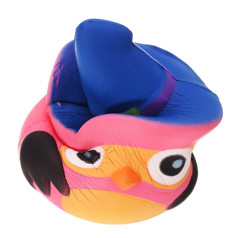 Squishy Pumpkin Bird Pomaly Rastúca Hračka Zábavný Darček Pre Deti Prívesok Na Telefón Na Párty