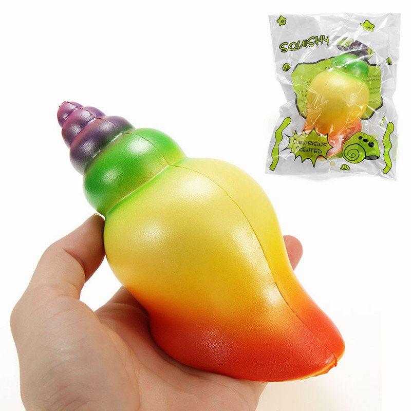 Squishy Rainbow Ulita 14 cm Pomalé Stúpanie S Obalom Kolekcia Darčeková Dekorácia Mäkká Stláčacia Hračka