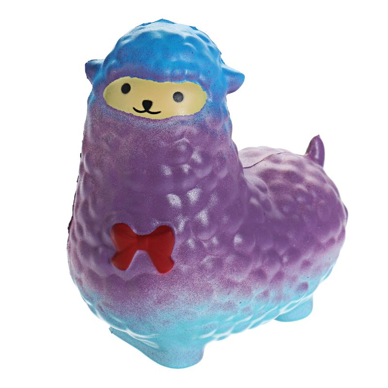 Squishy Roztomilá Alpaka S Pomaly Stúpajúcou Vôňou Zábavné Zvieratká