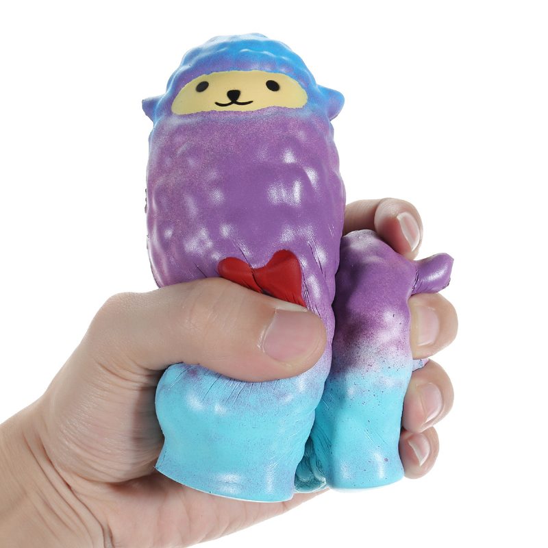 Squishy Roztomilá Alpaka S Pomaly Stúpajúcou Vôňou Zábavné Zvieratká