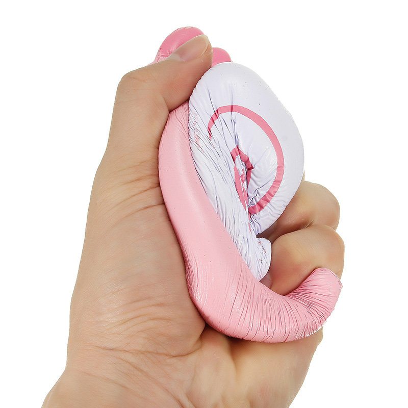 Squishy Slimák Ružová Modrá Jumo 12 cm Pomaly Rastúca S Obalom Kolekcia Darčeková Dekoračná Hračka