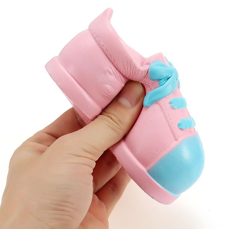 Squishy Topánka 13 cm Pomalé Stúpanie S Obalom Kolekcia Darček Dekor Mäkká Stláčacia Hračka