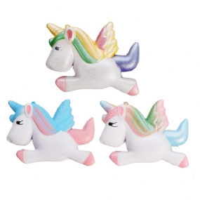 Squishy Unicorn Horse 13 cm Viacfarebná Mäkká Pomaly Rastúca Roztomilá Darčeková Dekoračná Hračka Z Kolekcie Kawaii