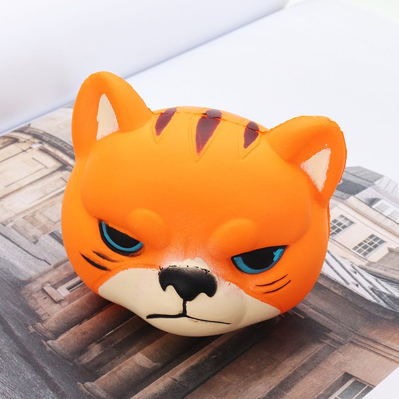 Tiger Squishy Slow Rising With Packaging Collection Darčeková Plyšová Hračka