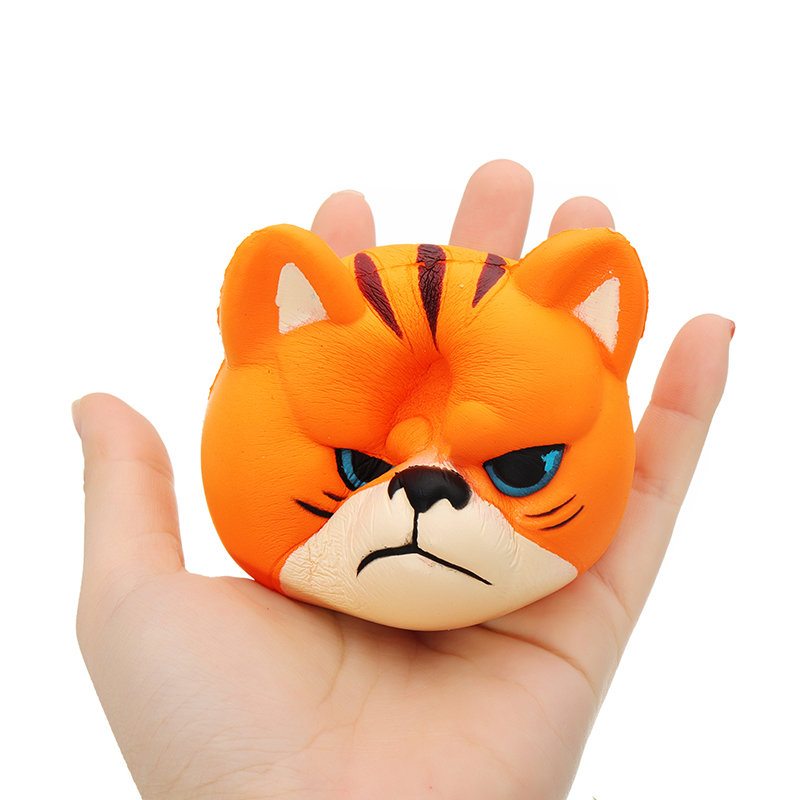 Tiger Squishy Slow Rising With Packaging Collection Darčeková Plyšová Hračka