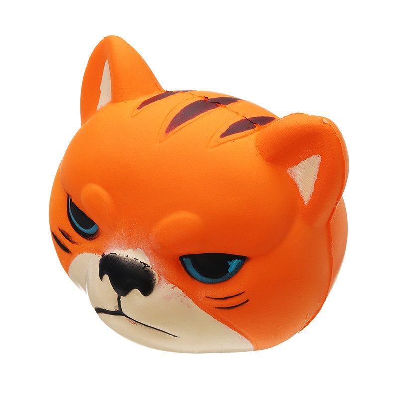 Tiger Squishy Slow Rising With Packaging Collection Darčeková Plyšová Hračka