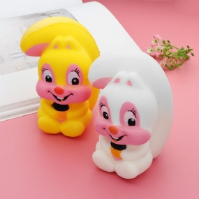 Veverička Squishy Kawaii Animal Slow Rising Toy Cartoon Doll Darčeková Kolekcia