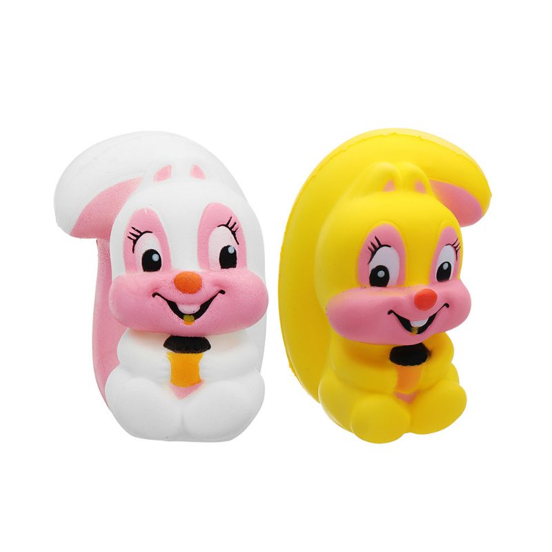 Veverička Squishy Kawaii Animal Slow Rising Toy Cartoon Doll Darčeková Kolekcia