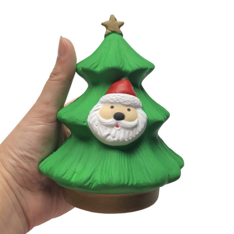 Vianočný Stromček Santa Claus Squishy Christmas Gift Decoration Collection With Packaging