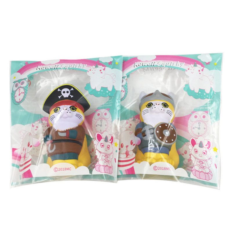 Viking Pirate Cat Squishy S Obalom