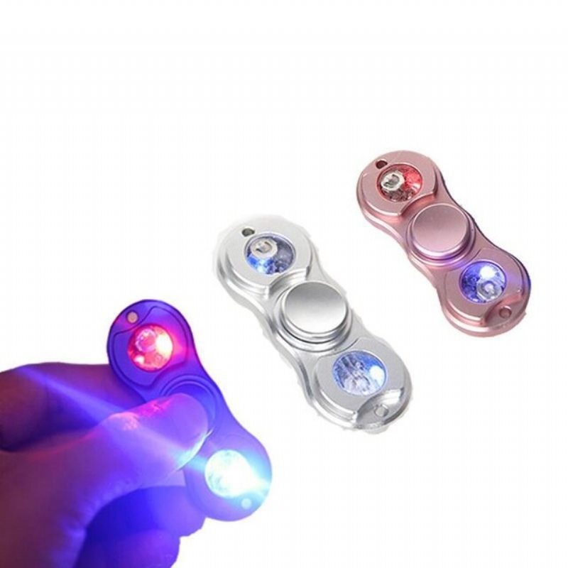 Vonkajšie Hračky Mateminco Edc Led Hand Spinner Zliatina Hliníka Antistres / Adhd Zastavenie Zlozvykov