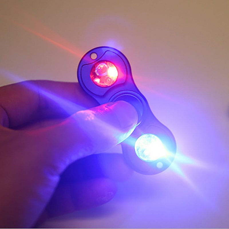 Vonkajšie Hračky Mateminco Edc Led Hand Spinner Zliatina Hliníka Antistres / Adhd Zastavenie Zlozvykov