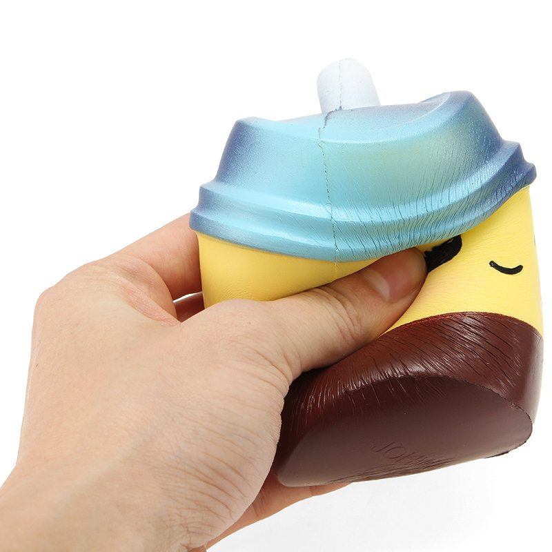 Xinda Šálka Na Čaj Squishy Milk 10 cm Mäkké Pomaly Kysnúce S Obalom Kolekcia Darčeková Dekoračná Hračka