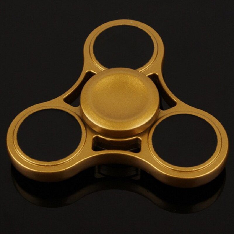 Zinková Zliatina Rotačný Fidget Hand Spinner Adhd Autim Končeky Prstov Prsty Gyro Znižujú Stres