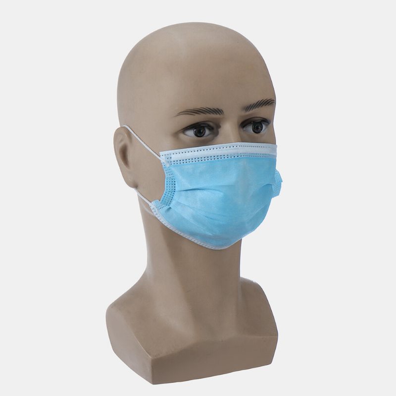 50pcs 95% Filtrácia 3-vrstvové Jednorazové Masky Osobná Ochrana